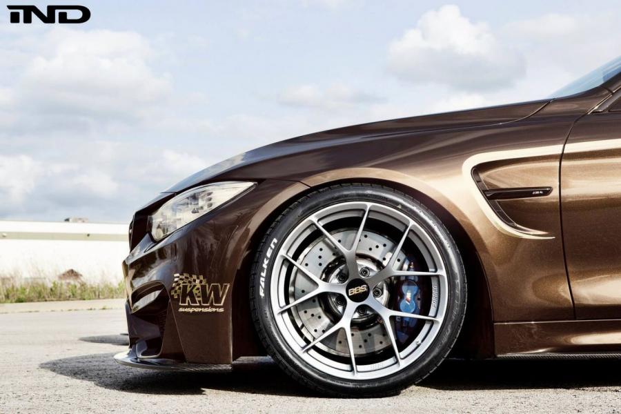  BMW M4 Coupe Pyrite Brown by IND 2015 года  (фото 12 из 14)